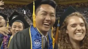 UCLA graduation ceremonies begin