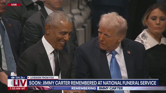 Trump, Obama, Bush, Clinton join Biden for Jimmy Carter’s funeral