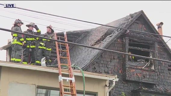 Cat dies, person jumps to safety in San Francisco Sunset fire