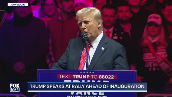 FULL SPEECH: Trump hosts rally at Capital One Arena