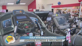 July 4th promotions at Johnson Fitness & Wellness