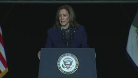 Vice President Kamala Harris responds to Trump NABJ event comments