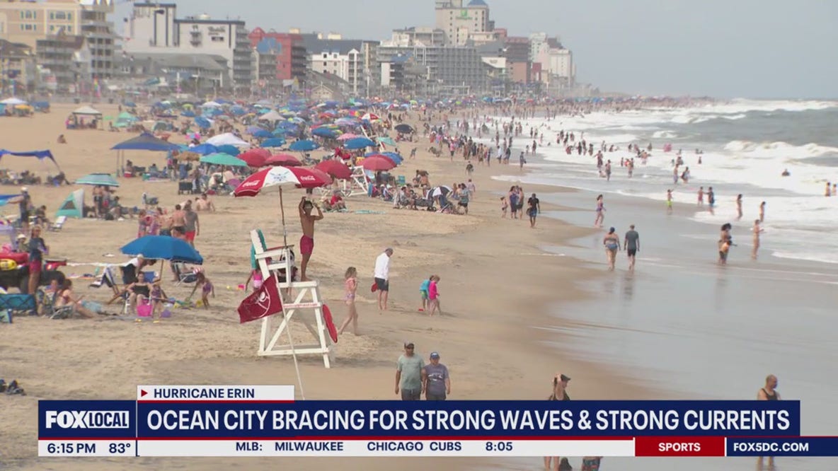 Ocean City bracing for impacts of Hurricane Erin