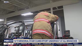 Retro Fitness hosts 9/11 memorial stair climb