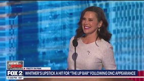 Gov Whitmer’s pink lipstick goes viral