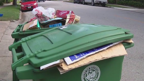 Recycling delays frustrate Houston residents as bins overflow