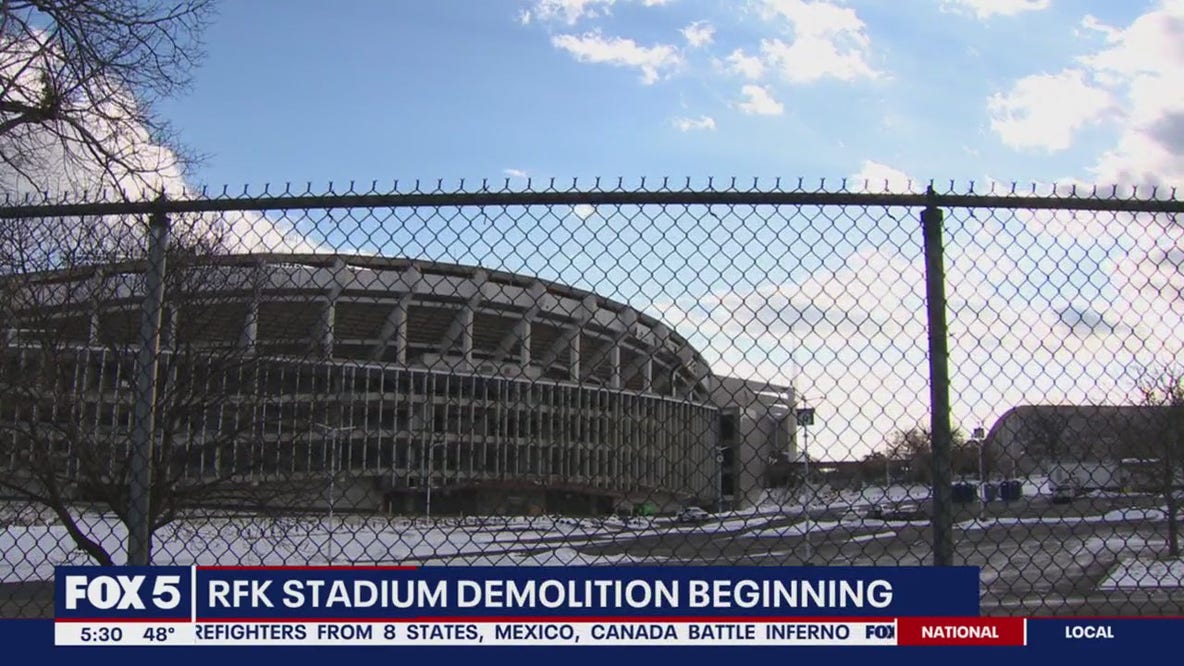 RFK Stadium demolition begins -- What’s next for iconic site?