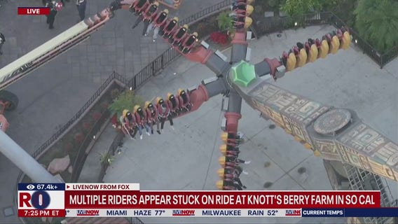 Cedar Point's newest thrill ride leaves guests suspended in midair twice since opening