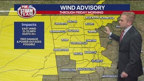 Thursday midday weather forecast