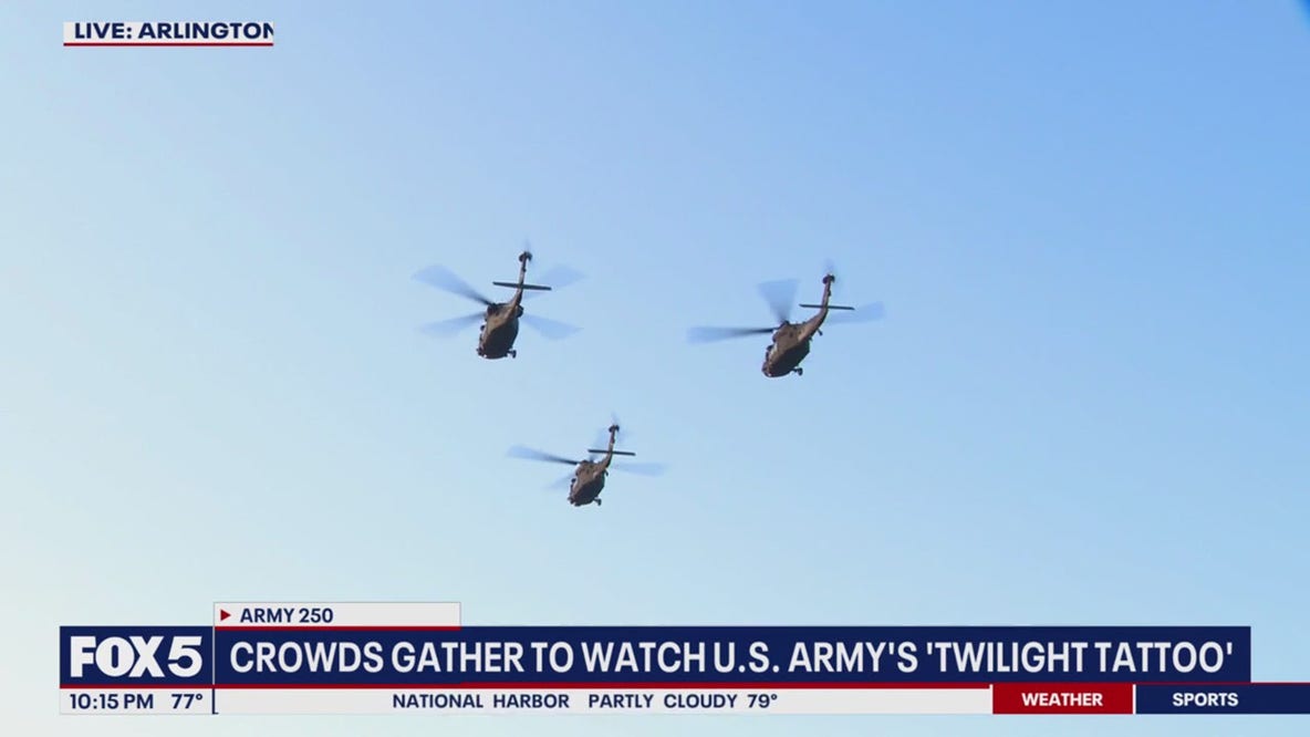 Twilight Tattoo celebrates the Army's 250 year history