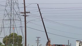 Damaged power lines leave many without electricity