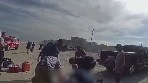 Woman runover by truck while relaxing at Florida beach, officials say