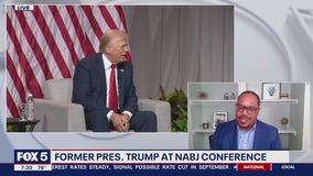 Trump has a contentious with NABJ conference intervieweers