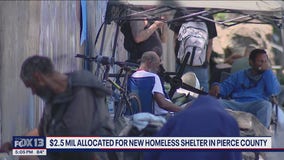$2.5M allocated for new homeless shelter in Pierce County