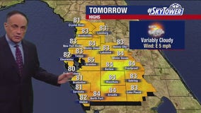Tampa Bay weather | Variably cloudy for Friday