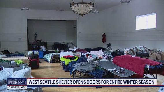 West Seattle shelter opens doors for entire winter season