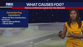 How does advection fog form?