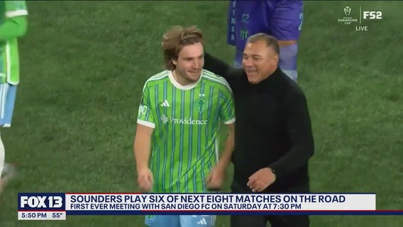 Sounders hit the road for slew of away matches