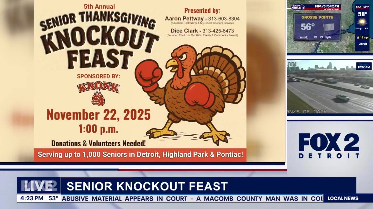 5th annual Thanksgiving feast serving seniors with love, dignity, care