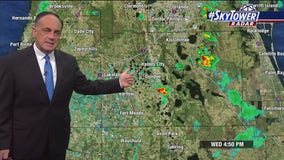 Tampa weather | Rain chances going up