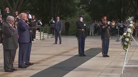 Trump's Arlington National Cemetery visit stirs controversy