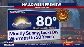 FOX 5 Weather forecast for Monday, October 28