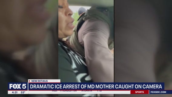 WATCH: ICE agents break glass, forcibly remove Maryland mom from car