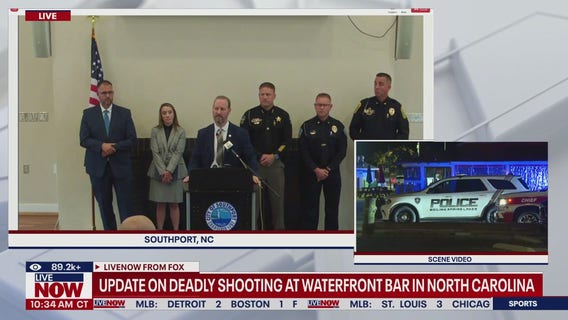 Gunman fires from boat into NC restaurant, killing 3 and wounding 5 others