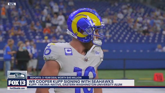 Cooper Kupp signs with Seattle Seahawks