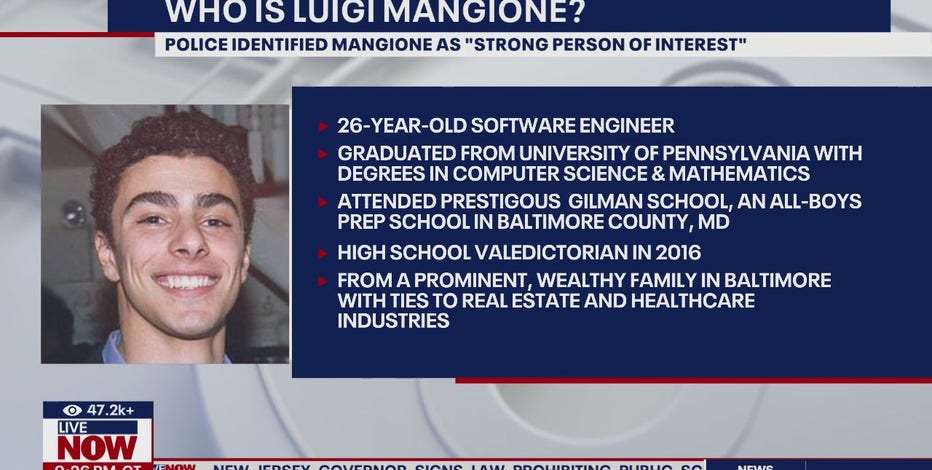 Authorities seek tips on Luigi Mangione's travels in UnitedHealthcare CEO murder case