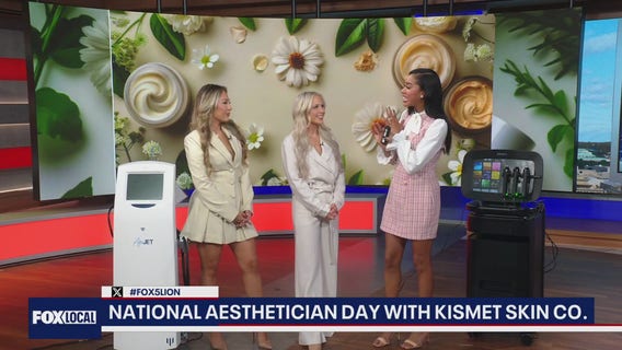 National Aesthetician Day with Kismet Skin Co.