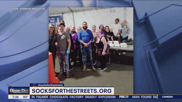 'Socks for the Streets' helps provide essentials to the community