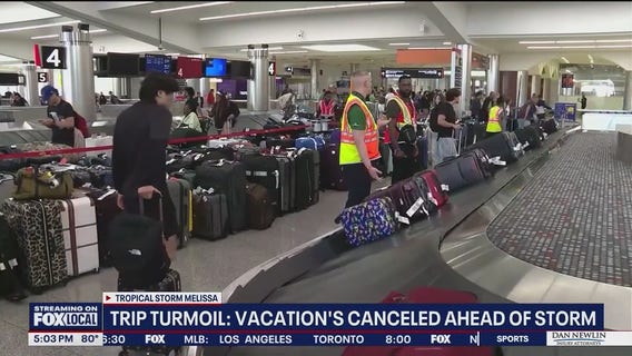 Tropical Storm Melissa forces Florida travelers to change plans