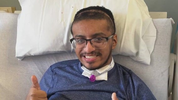 Rice University student reunites with healthcare heroes after surviving campus accident