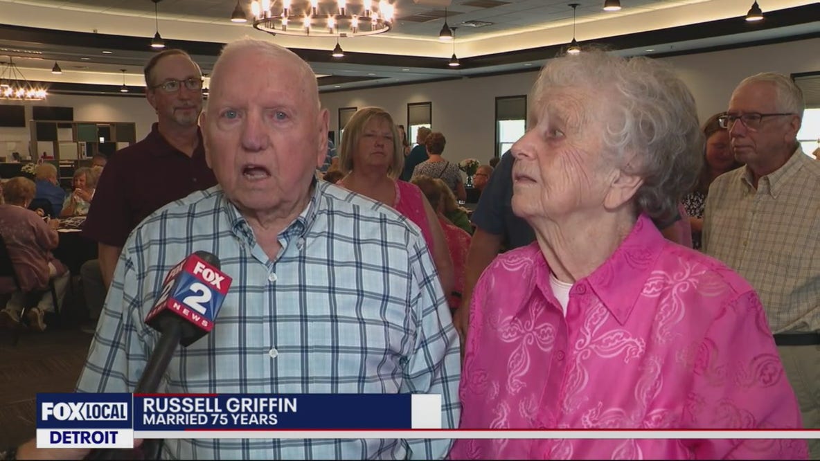 Rochester Hills couple celebrates 75 years of marriage