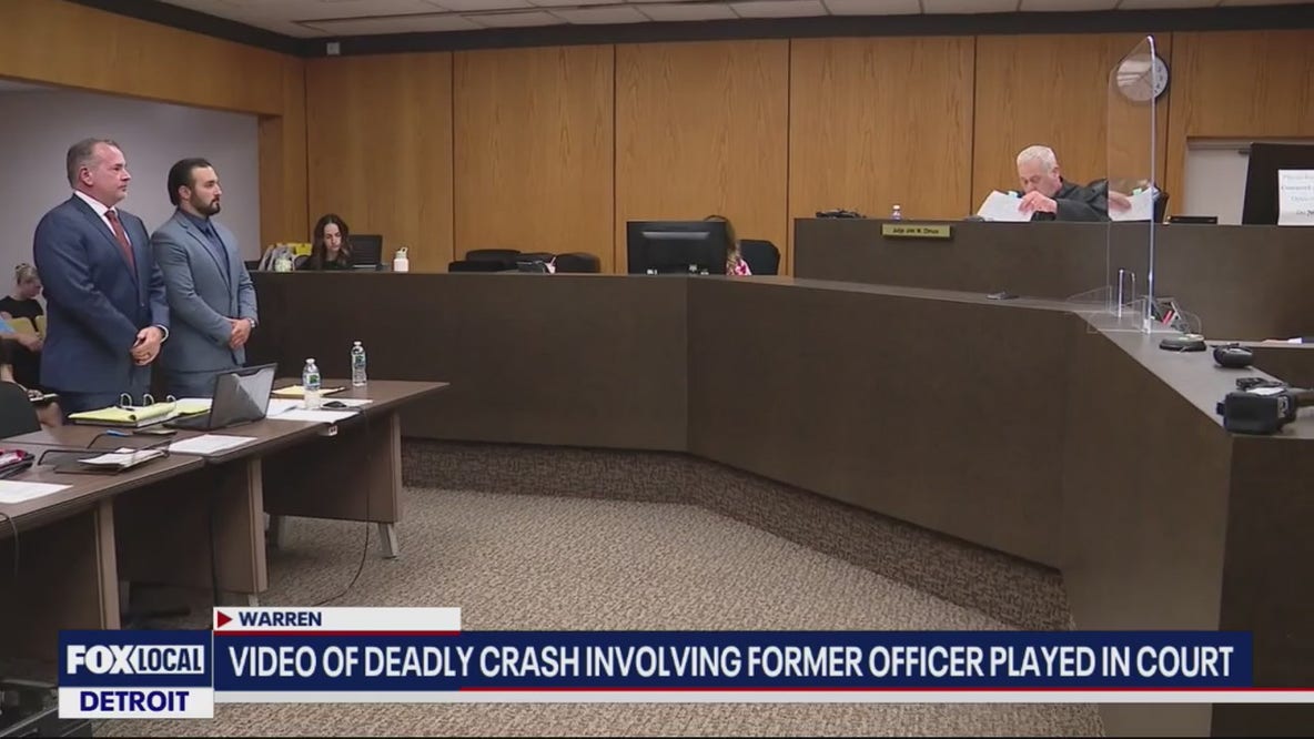 Testimony: Ex-Warren cop speeding at 117 mph at time of fatal crash that killed men