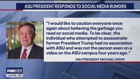 ASU denies ties to Trump rally shooter