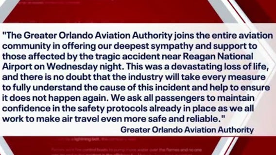 Plane collision near Washington, D.C. delays flights nationwide