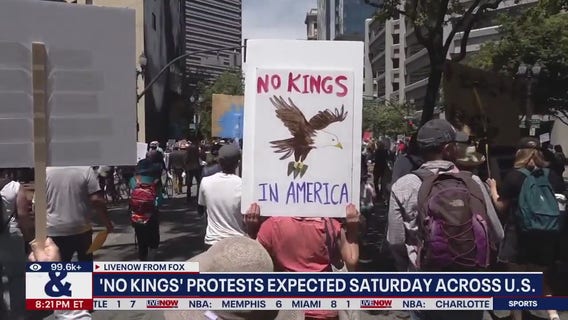 'No Kings' protests expected Saturday across U.S.