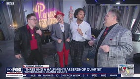 'Three and a Half Men' barbershop quartet in Winter Garden