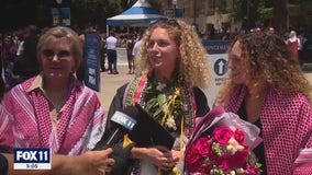 UCLA commencement ceremony held with no drama