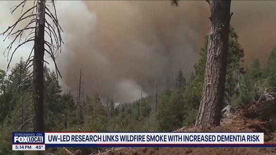 UW study links wildfire smoke with increase dementia risk
