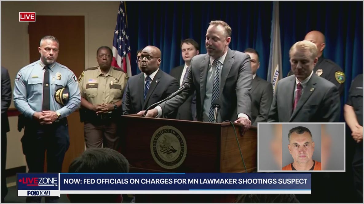 UPDATE: Federal officials on charges for Minnesota lawmakers shooting