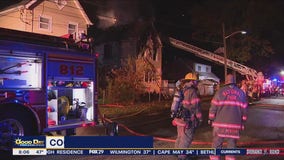 Crews battle heavy flames at National Park, NJ house fire