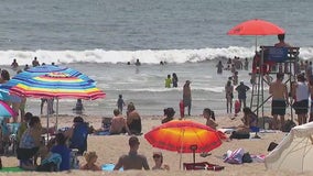 Risk of rip currents at local beaches