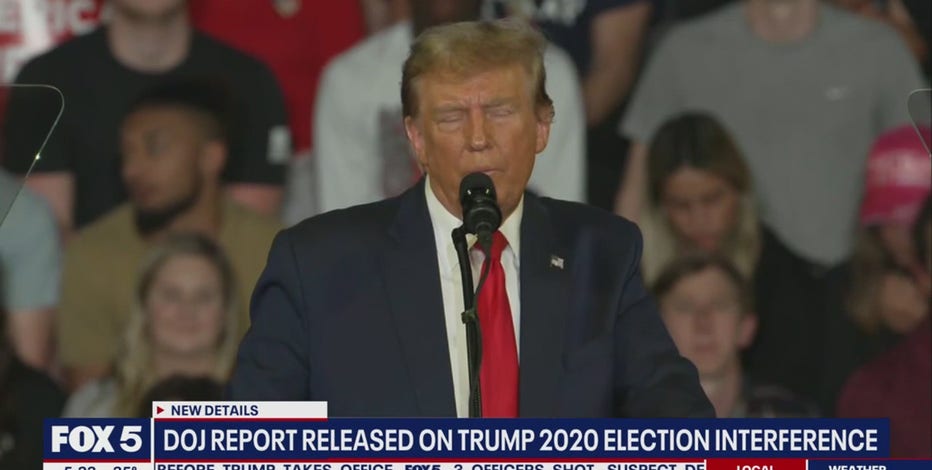 Special Counsel's final report on Trump's presidential election interference case released