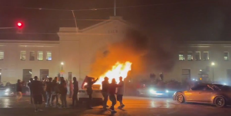 Sideshows: San Francisco residents sound off on tires squealing, cars on fire