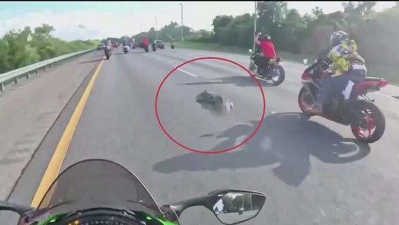 'Help me, Jesus': Florida man hits alligator on I-4, flips over bike, slides across freeway