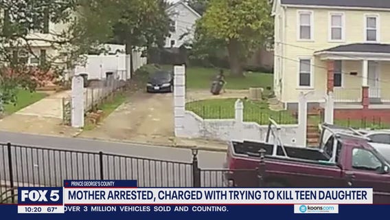 Surveillance footage captures chilling moments before mom allegedly shoots teen daughter