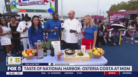 Zip Trip to National Harbor: Taste of Osteria Costa